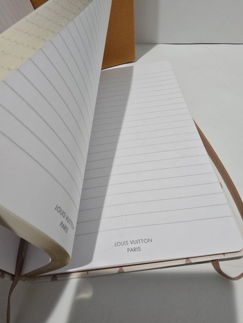 Louis Vuitton Jane Notebook MM Dune Monogram With Stickers Brand New Gl1681